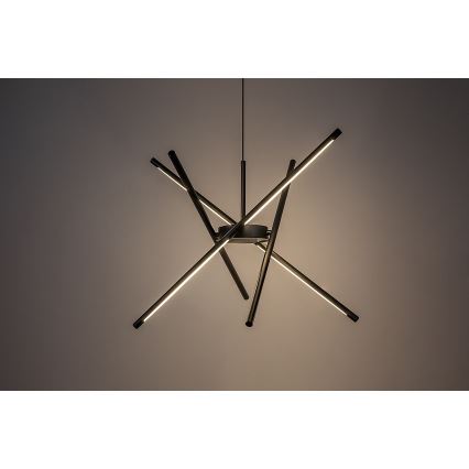 Rabalux - LED-kattokruunu johdossa LED/40W/230V 3000K musta