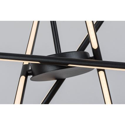 Rabalux - LED-kattokruunu johdossa LED/40W/230V 3000K musta