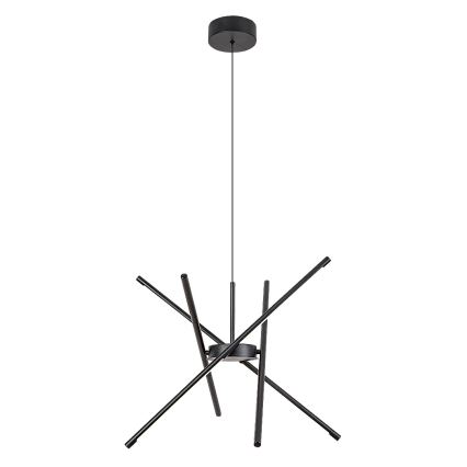 Rabalux - LED-kattokruunu johdossa LED/40W/230V 3000K musta