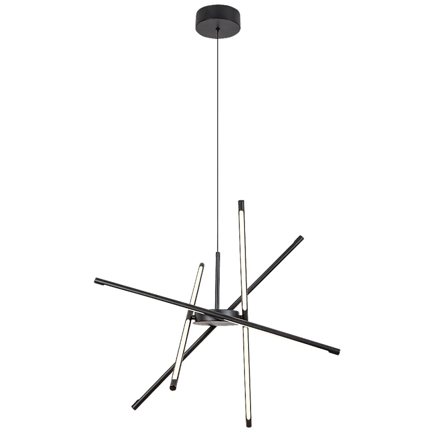 Rabalux - LED-kattokruunu johdossa LED/40W/230V 3000K musta