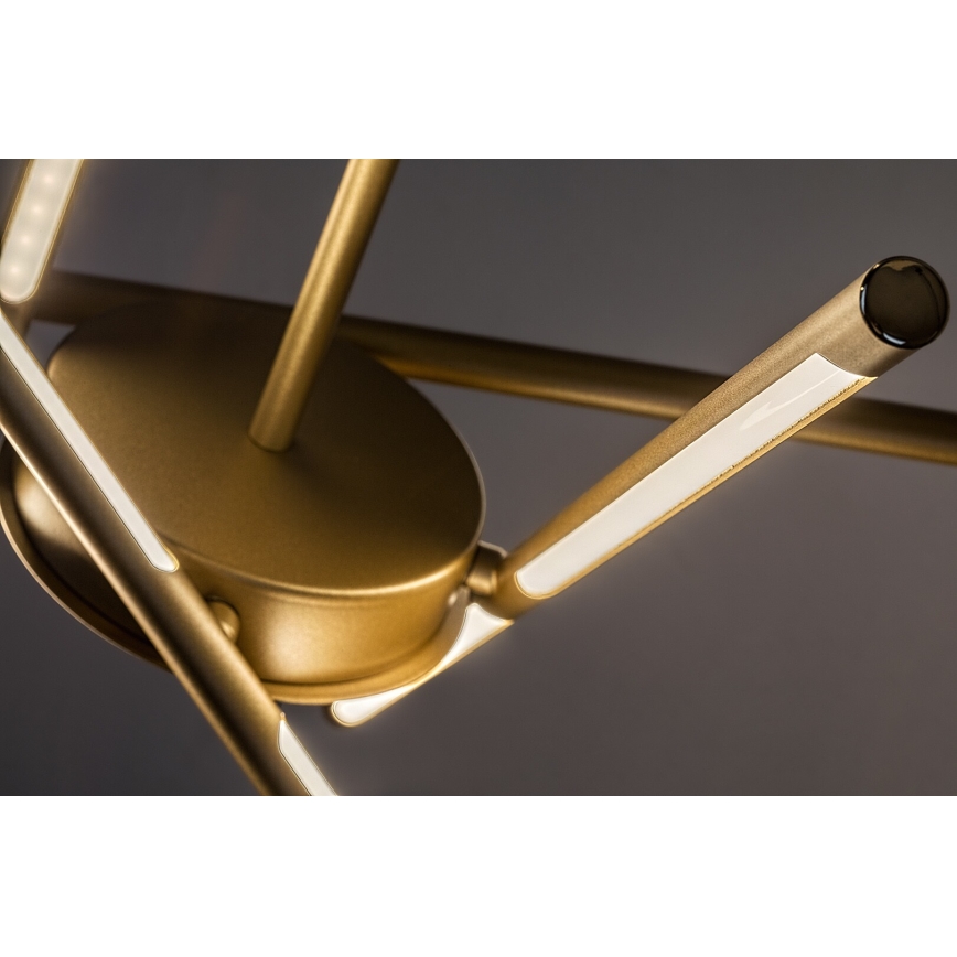 Rabalux - LED-kattokruunu johdossa LED/40W/230V 3000K kulta