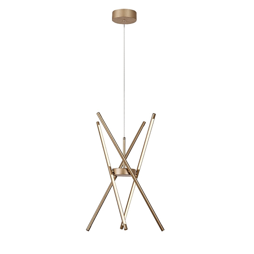 Rabalux - LED-kattokruunu johdossa LED/40W/230V 3000K kulta