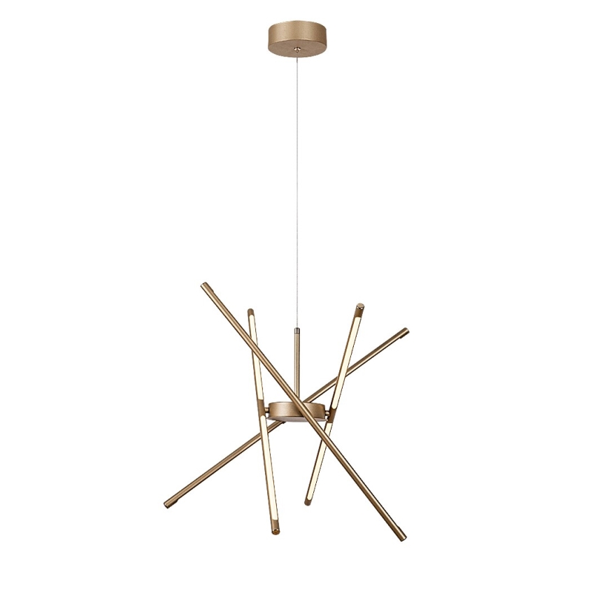 Rabalux - LED-kattokruunu johdossa LED/40W/230V 3000K kulta