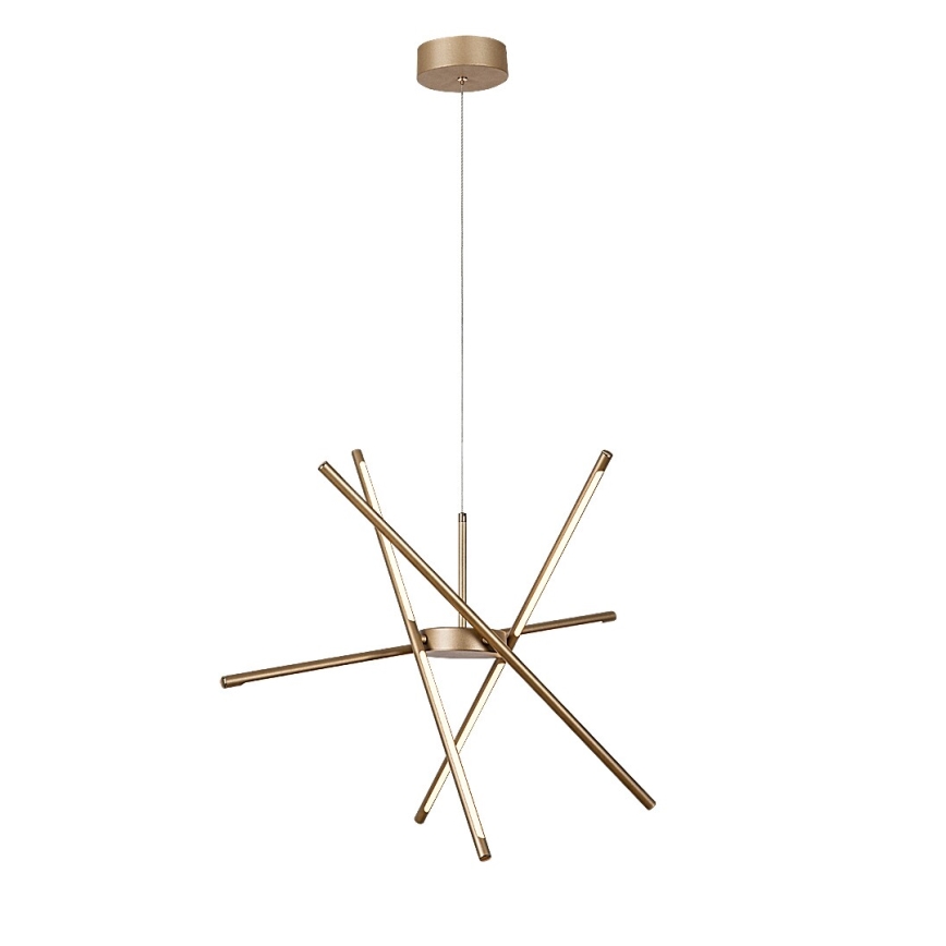 Rabalux - LED-kattokruunu johdossa LED/40W/230V 3000K kulta