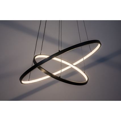 Rabalux - himmennettävä LED-riippuvalaisin vaijerilla LED/75W/230V 3000-6500K + kaukosäädin