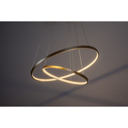 Rabalux - LED Himmennettävä riippuvalaisin vaijerilla LED/75W/230V 3000-6500K + kaukosäädin