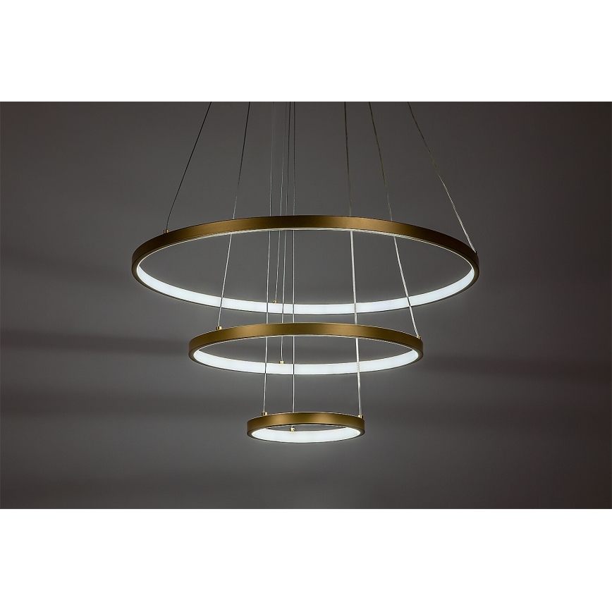 Rabalux - Himennettävä LED-riippuvalaisin vaijerilla LED/90W/230V 3000-6500K + kaukosäädin