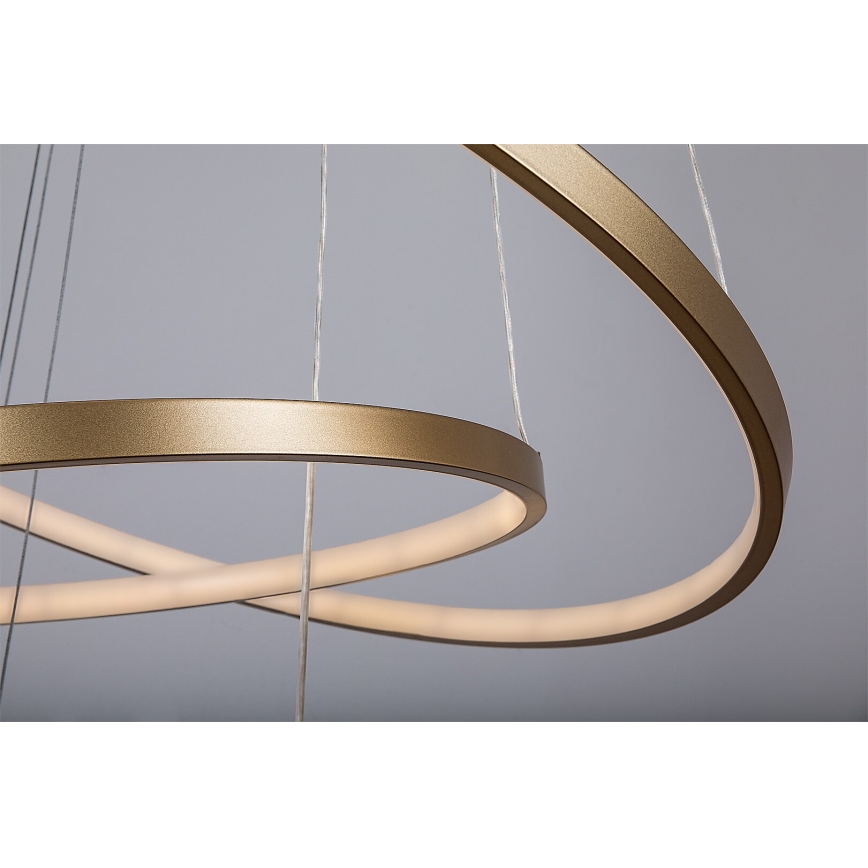 Rabalux - Himennettävä LED-riippuvalaisin vaijerilla LED/90W/230V 3000-6500K + kaukosäädin