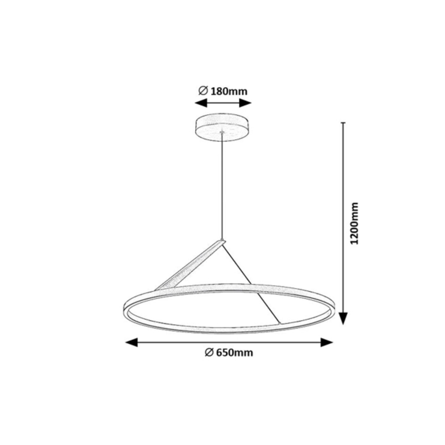 Rabalux - LED-riippuvalaisin vaijerilla LED/40W/230V 3000K
