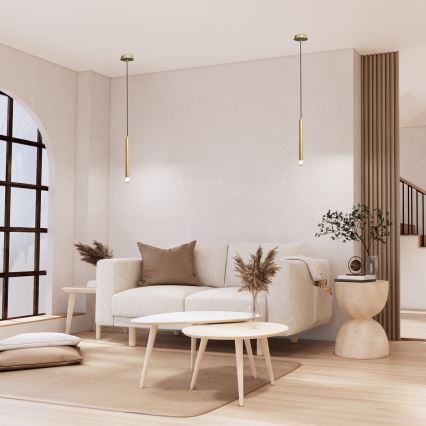 Rabalux - Kattokruunu johdossa 1xG9/5W/230V kulta