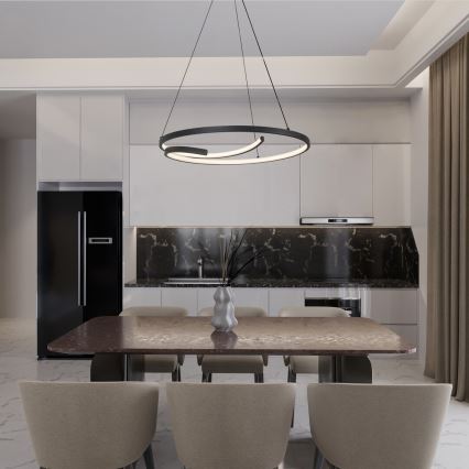 Rabalux - LED-kattokruunu johdossa LED/40W/230V 4000K