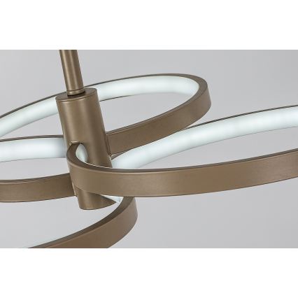 Rabalux - LED himmennettävä riippuvalaisin vaijerilla LED/50W/230V 3000-6500K + kaukosäädin