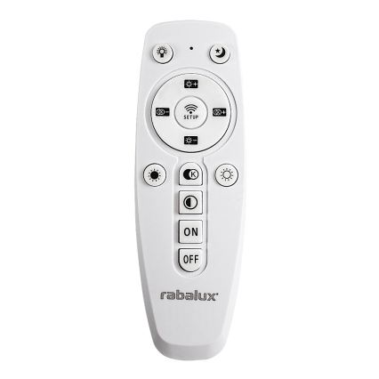 Rabalux - LED himmennettävä riippuvalaisin vaijerilla LED/50W/230V 3000-6500K + kaukosäädin
