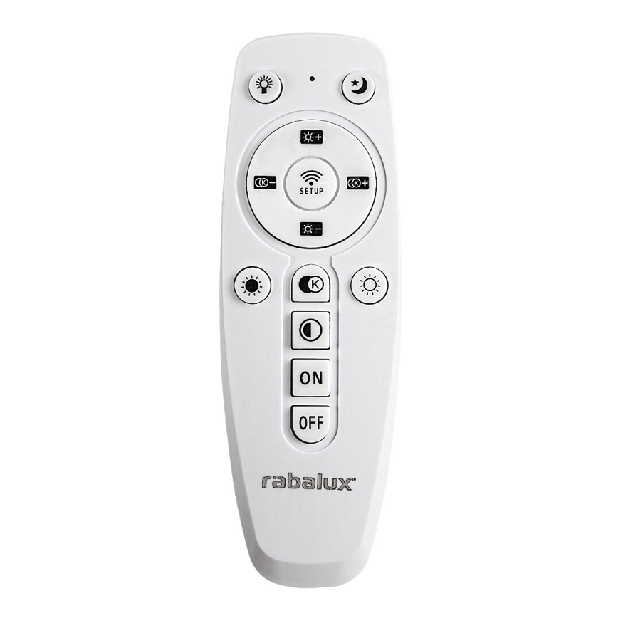 Rabalux - LED himmennettävä riippuvalaisin vaijerilla LED/50W/230V 3000-6500K + kaukosäädin