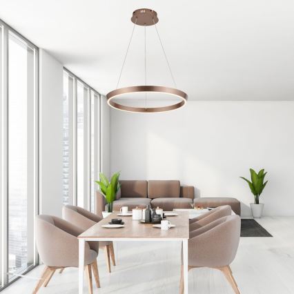 Rabalux - himmennettävä LED-riippuvalaisin vaijerilla LED/70W/230V 3000-6500K + kaukosäädin