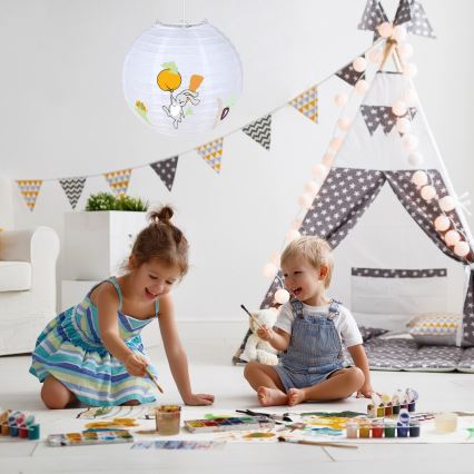 Rabalux - Lasten lampunvarjostin kattokruunulle max. 40W halkaisija 40 cm