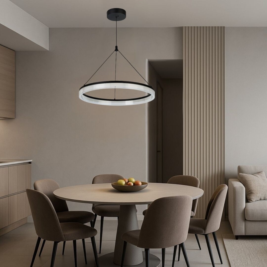 Rabalux - himmennettävä LED-riippuvalaisin vaijerilla LED/24W/230V 3000-6500K + kaukosäädin