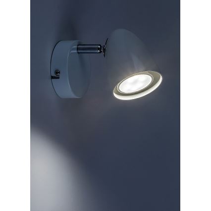 Rabalux - Seinäkohdevalo 1xGU10/5W/230V valkoinen