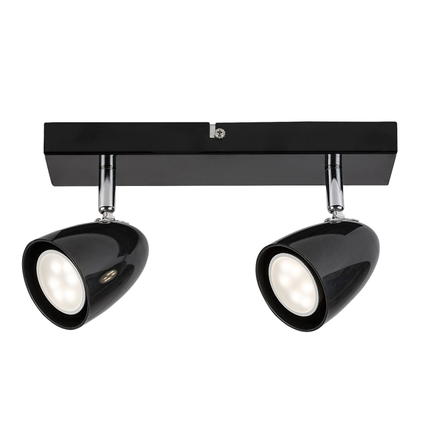 Rabalux - Kohdevalo 2xGU10/5W/230V musta