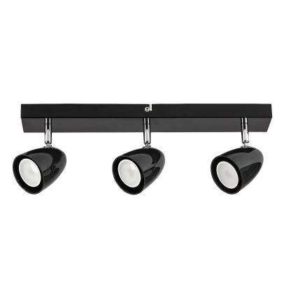 Rabalux - Kohdevalo 3xGU10/5W/230V musta