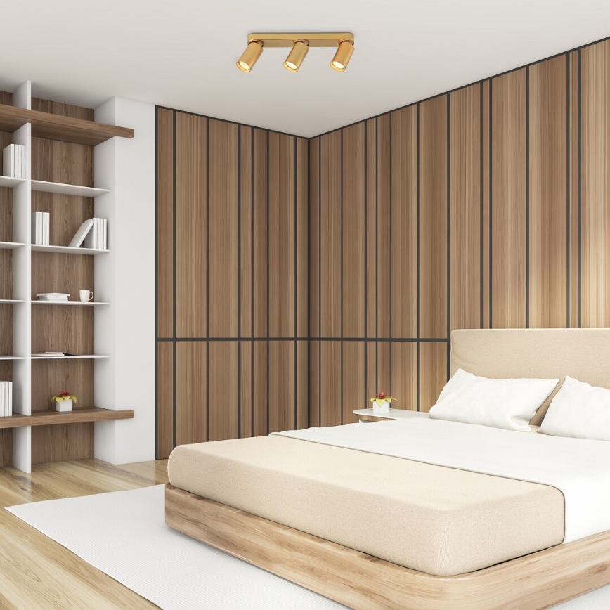 Rabalux - Kohdevalo 3xGU10/5W/230V kulta