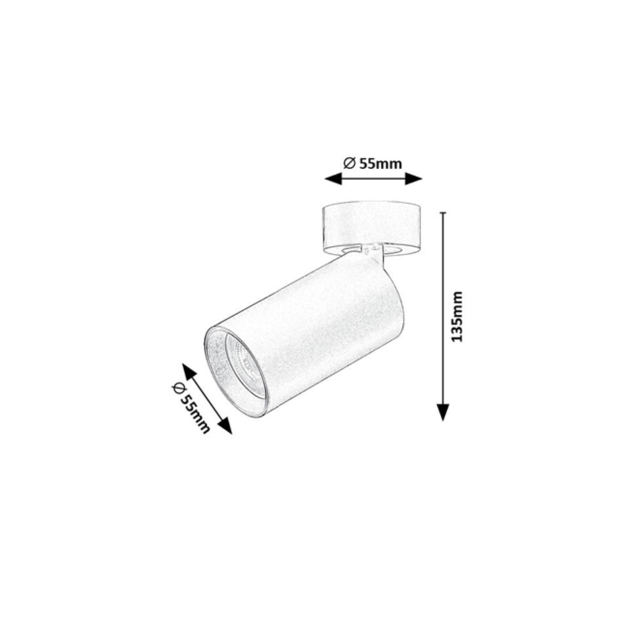 Rabalux - Kohdevalaisin 1xGU10/7W/230V valkoinen