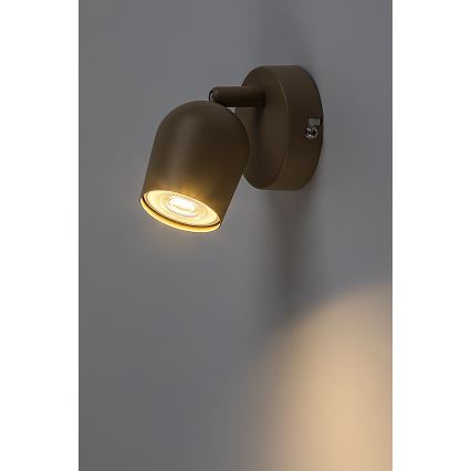 Rabalux - Seinään asennettava kohdevalaisin 1xGU10/15W/230V beige