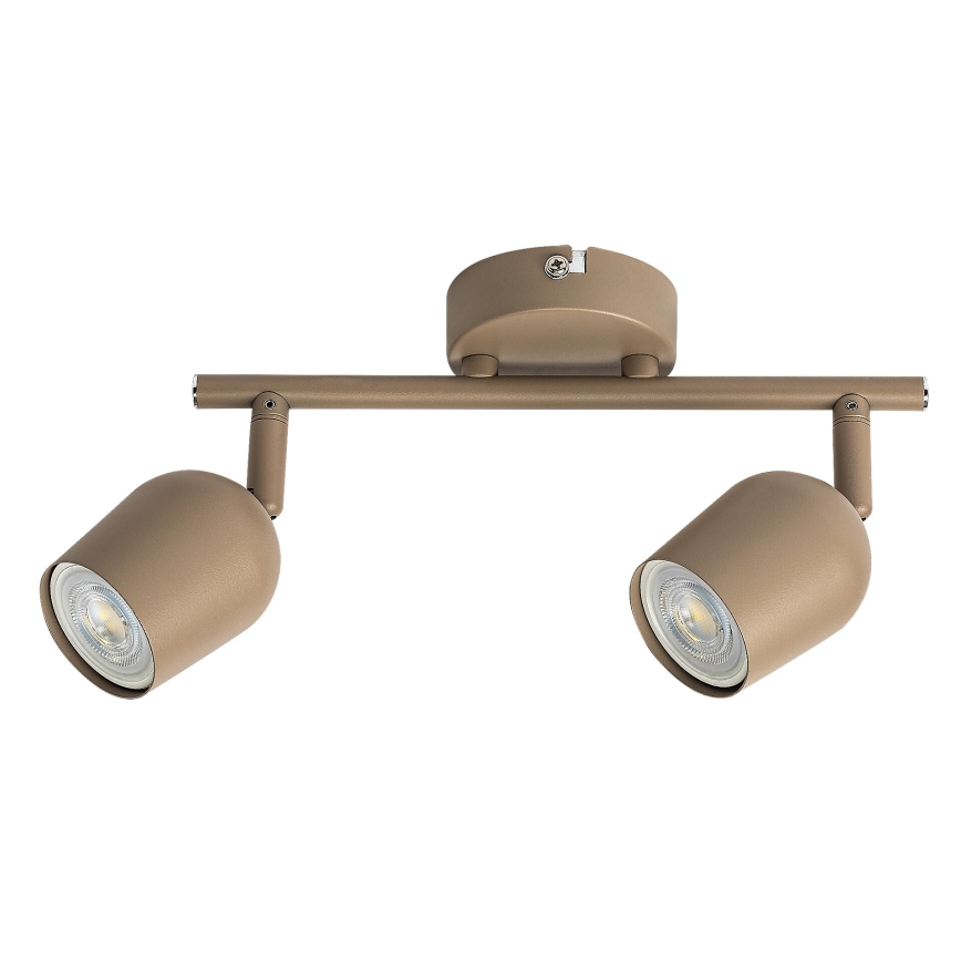 Rabalux - Spottivalaisin 2xGU10/15W/230V beige