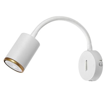 Rabalux - Seinään asennettava kohdevalaisin 1xGU10/15W/230V valkoinen