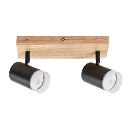 Rabalux - Katto-spotvalaisin 2xGU10/5W/230V tammi