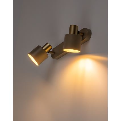Rabalux - Kohdevalaisin 2xE14/10W/230V beige