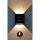 Rabalux - LED-ulkoseinävalo LED/6W/230V IP54 musta