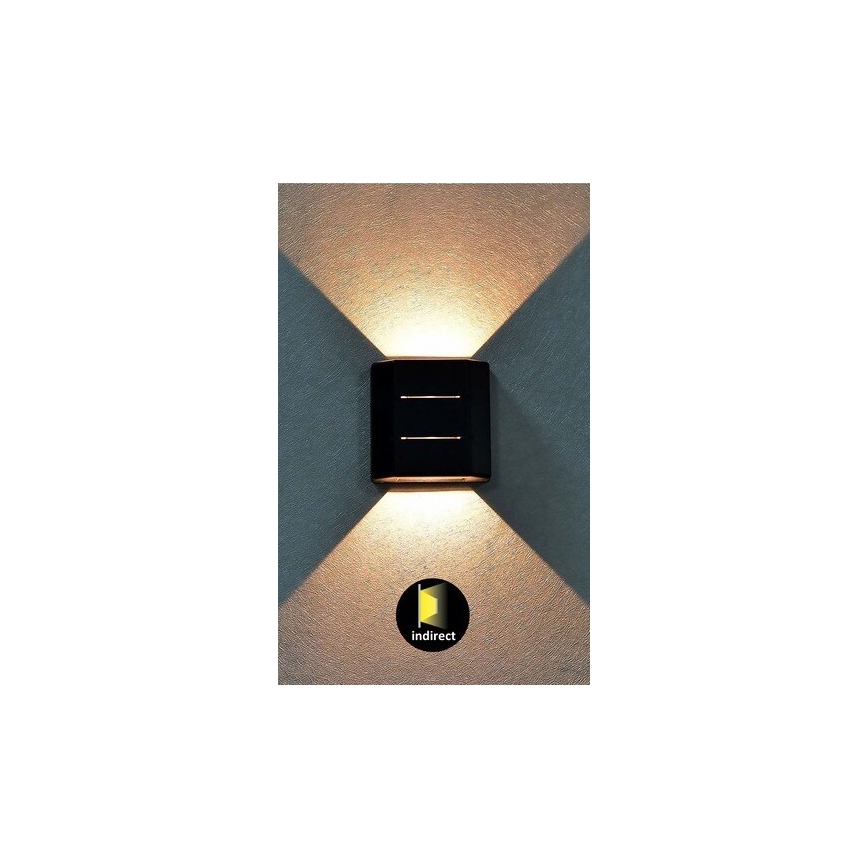 Rabalux - LED-ulkoseinävalo LED/6W/230V IP54 musta