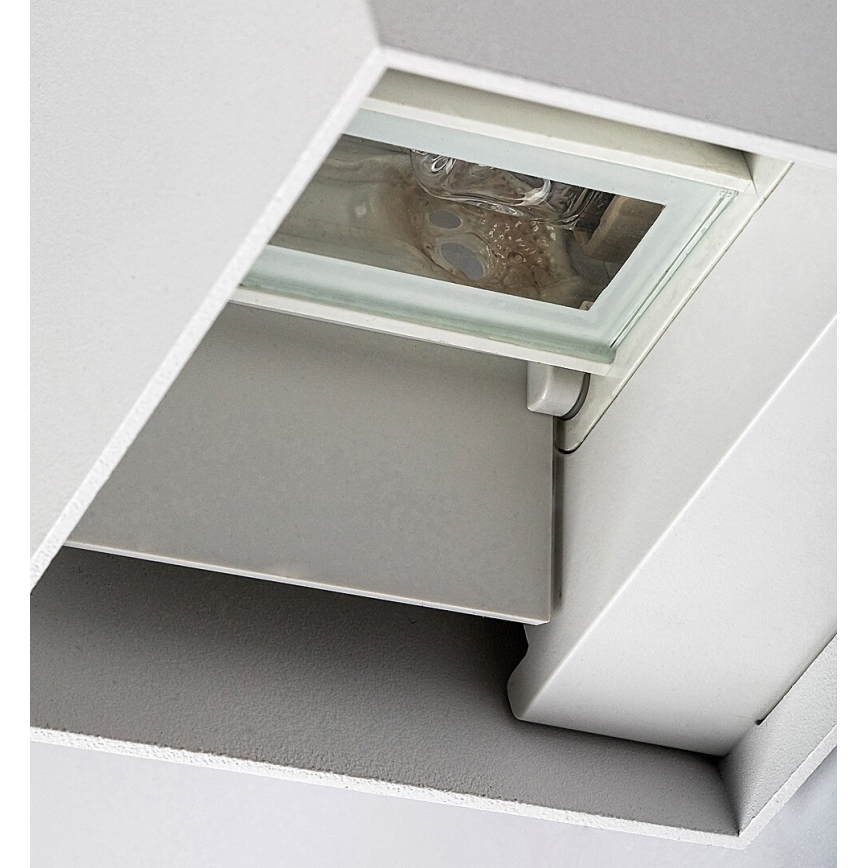 Rabalux - Ulkoseinävalo 1xG9/42W/230V IP54 valkoinen