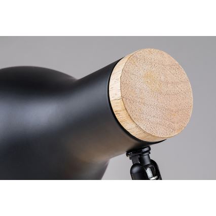 Rabalux - Pöytävalaisin 1xE14/25W/230V kumipuu