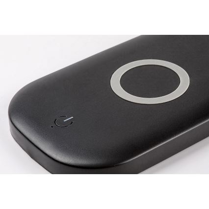 Rabalux - LED himmennettävä kosketuspöytävalaisin langattomalla latauksella LED/5W/5V 2700-6000K musta