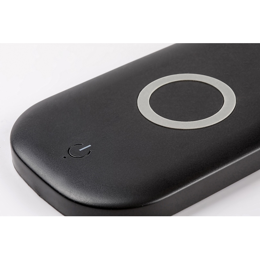 Rabalux - LED himmennettävä kosketuspöytävalaisin langattomalla latauksella LED/5W/5V 2700-6000K musta