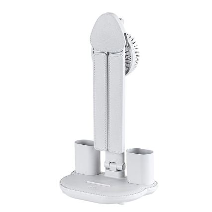 Rabalux - himmennettävä LED-pöytälamppu tuulettimella ja näytöllä LED/7W/5V 3000/4000/6500K