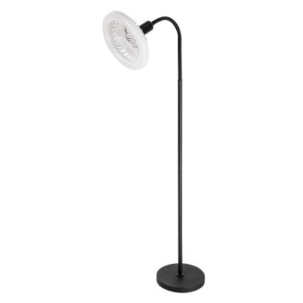 Rabalux - Himmennettävä LED-lattiavalaisin tuulettimella, halkaisija 30 cm, 1xE27/16W/230V 3000-6500K + kaukosäädin