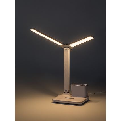 Rabalux - himmennettävä kosketustoiminen LED-pöytälamppu LED/5W/5V 3000/4000/6500K