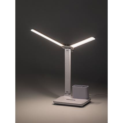 Rabalux - himmennettävä kosketustoiminen LED-pöytälamppu LED/5W/5V 3000/4000/6500K