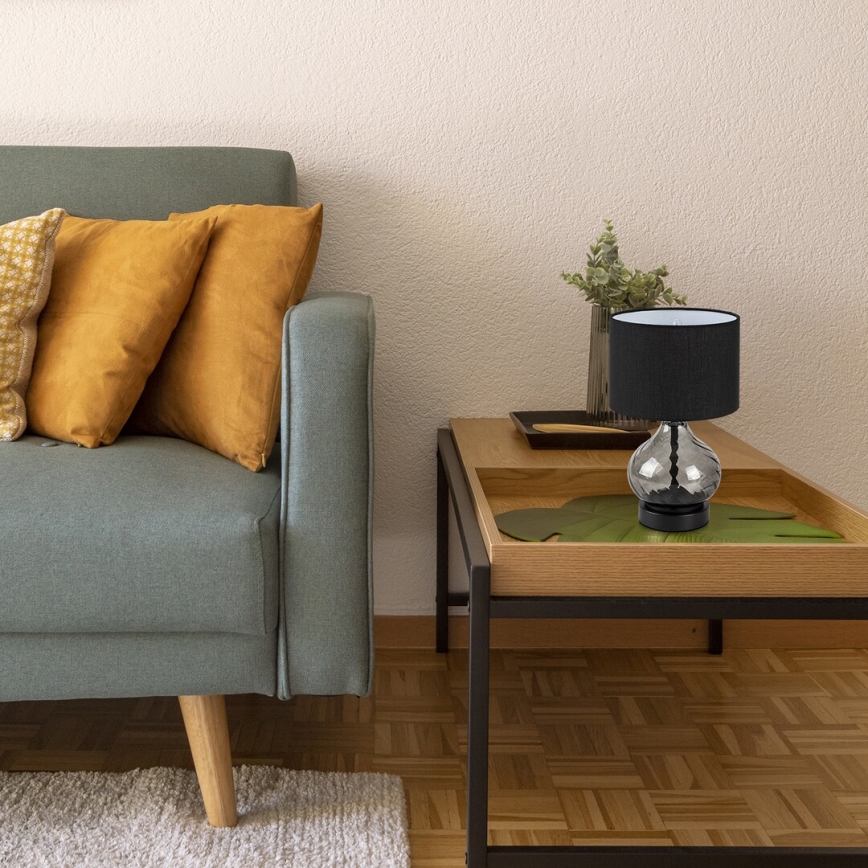 Rabalux - Pöytävalaisin 1xE14/25W/230V savuinen