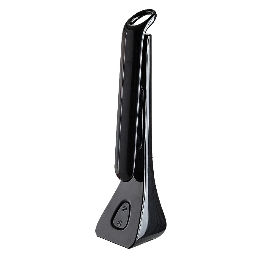 Rabalux - LED himmennettävä pöytävalaisin näytöllä LED/7W/5V 4000K musta