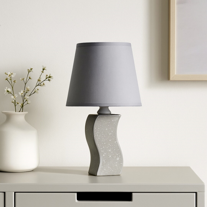 Rabalux - Pöytälamppu 1xE14/40W/230V harmaa