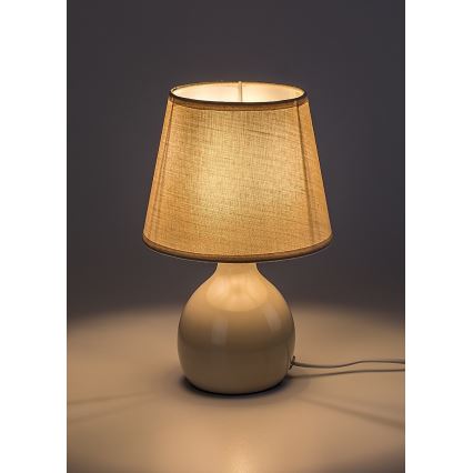 Rabalux - Pöytälamppu 1xE14/40W/230V beige