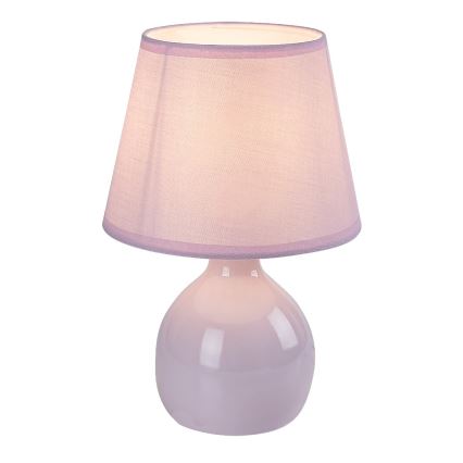 Rabalux - Pöytälamppu 1xE14/40W/230V vaaleanpunainen