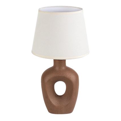 Rabalux - Pöytälamppu 1xE14/25W/230V ruskea/kerma