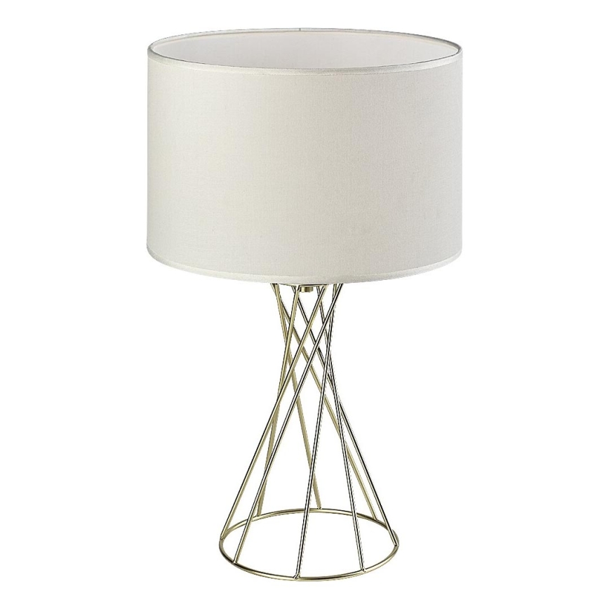 Rabalux - Pöytälamppu 1xE27/40W/230V kultainen/valkoinen