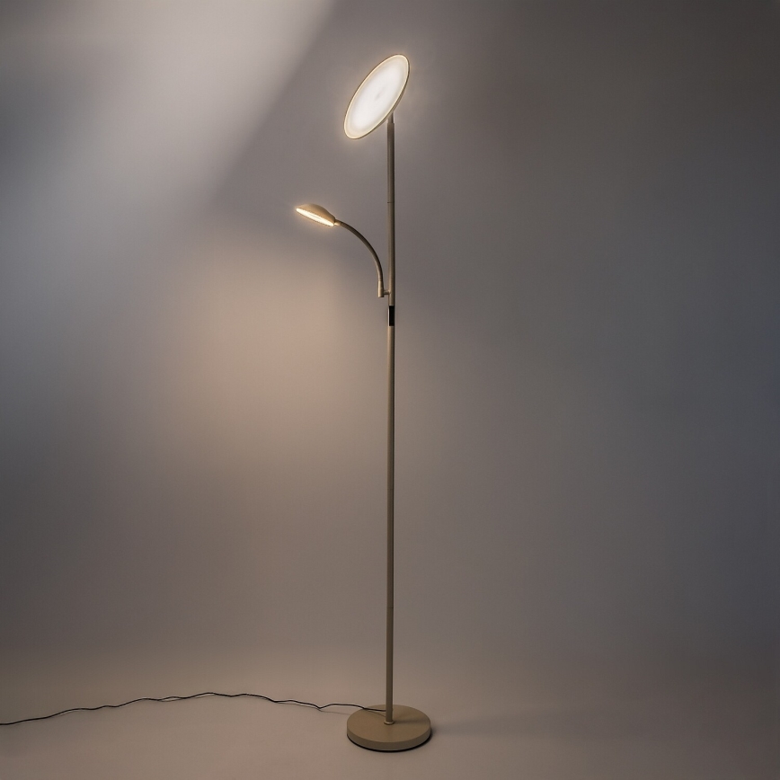 Rabalux - LED himmennettävä lattiavalaisin LED/23W/230V 3000/4200/6500 beige
