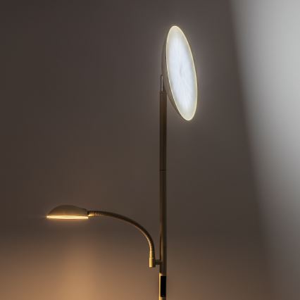Rabalux - LED himmennettävä lattiavalaisin LED/23W/230V 3000/4200/6500 beige